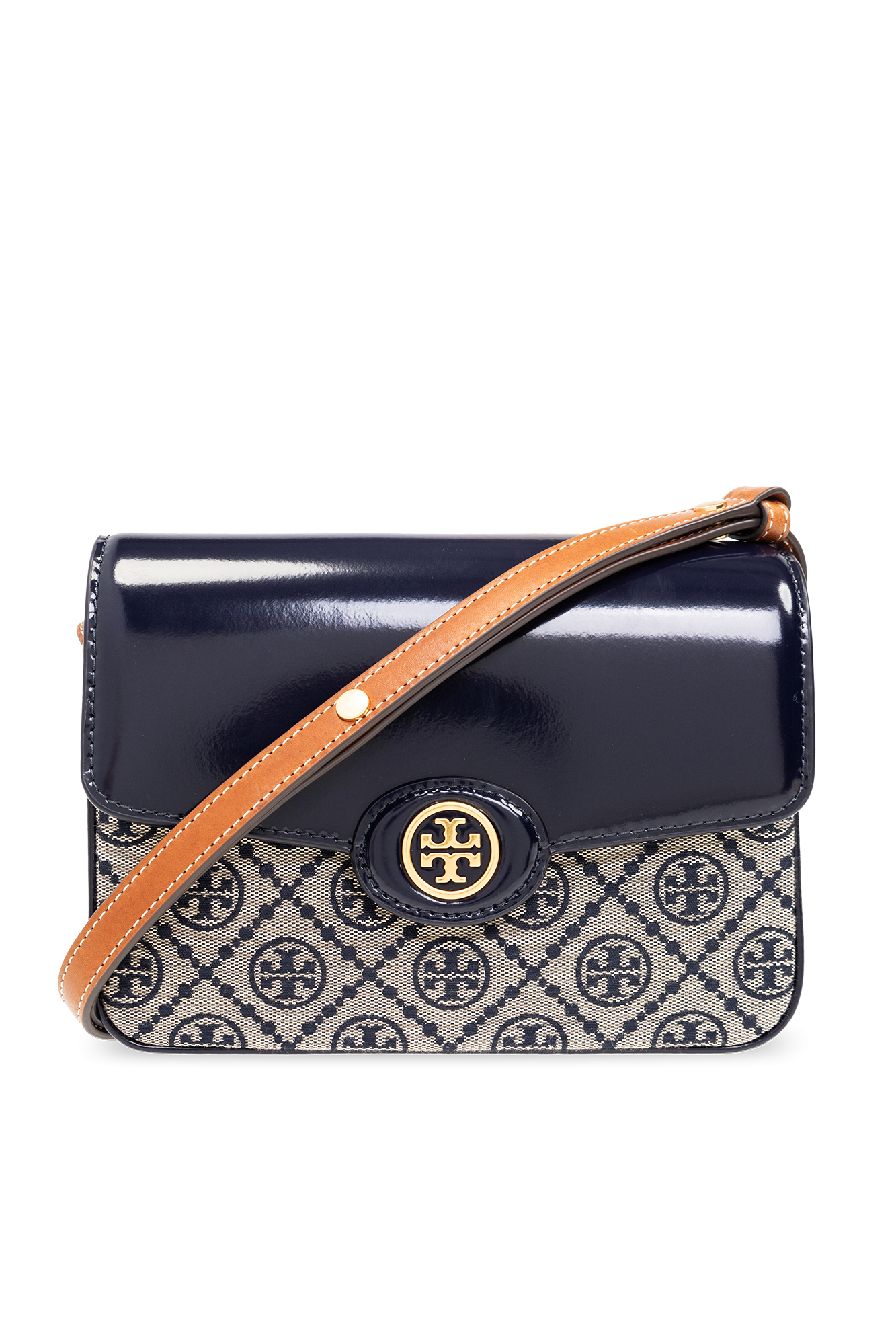 Navy blue tory sale burch purse